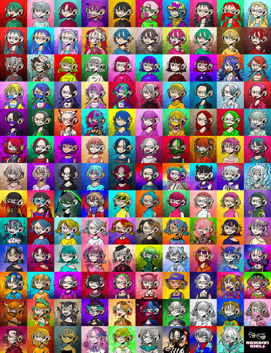 Hundred NAMAIKI Hundred Colors